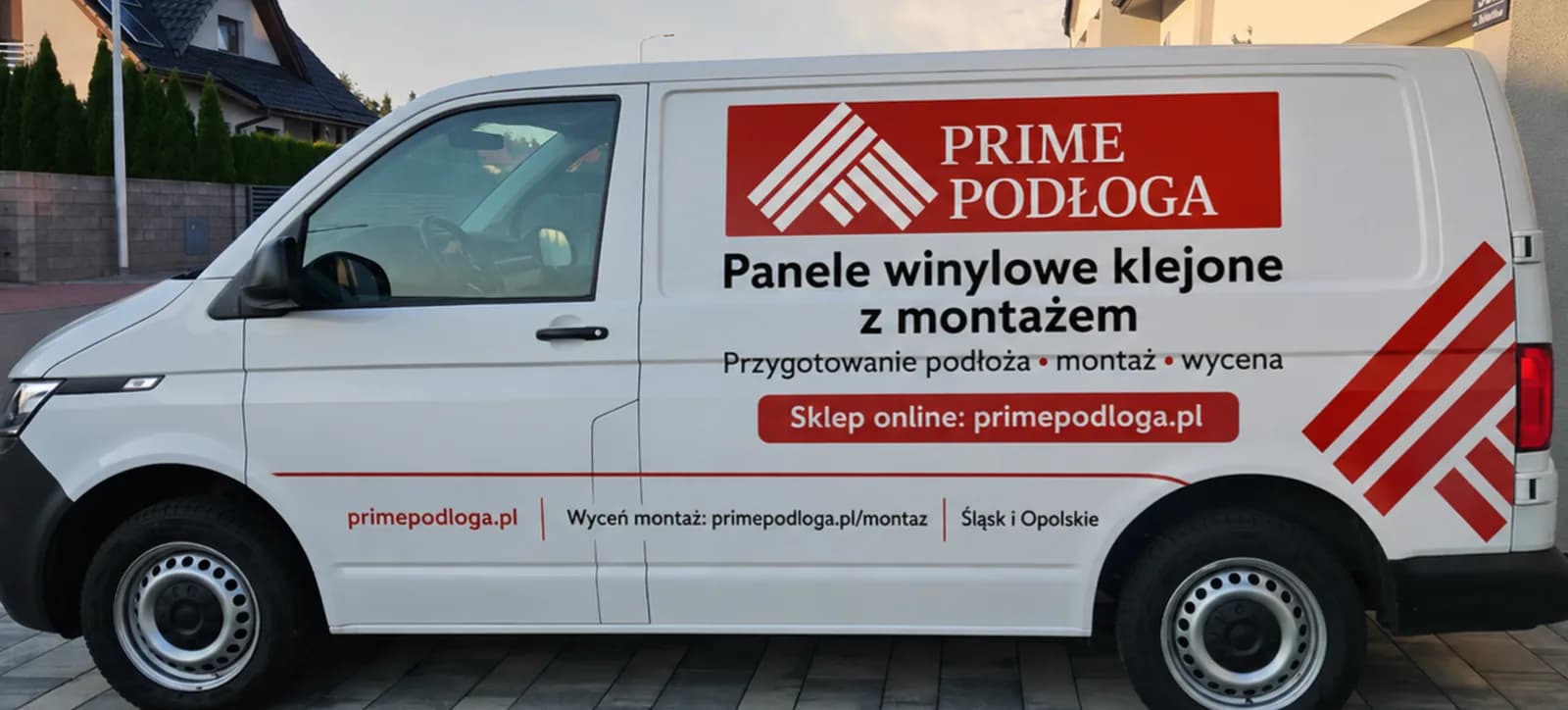Bus Prime Podłoga - przyjeżdżamy do klienta z wzornikami paneli winylowych